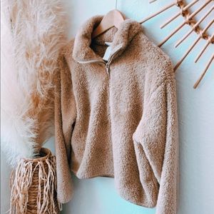 H&M teddy sweater